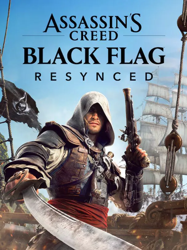 کاور بازی Assassin's Creed Black Flag Resynced